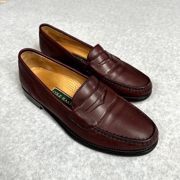 Cole Haan Leather Penny Loafer Mens Size 10M Brown Dress Shoe Classic Business main image 5